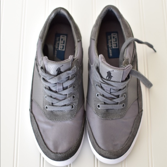 Polo by Ralph Lauren Gray Sneaker - Picture 12 of 16
